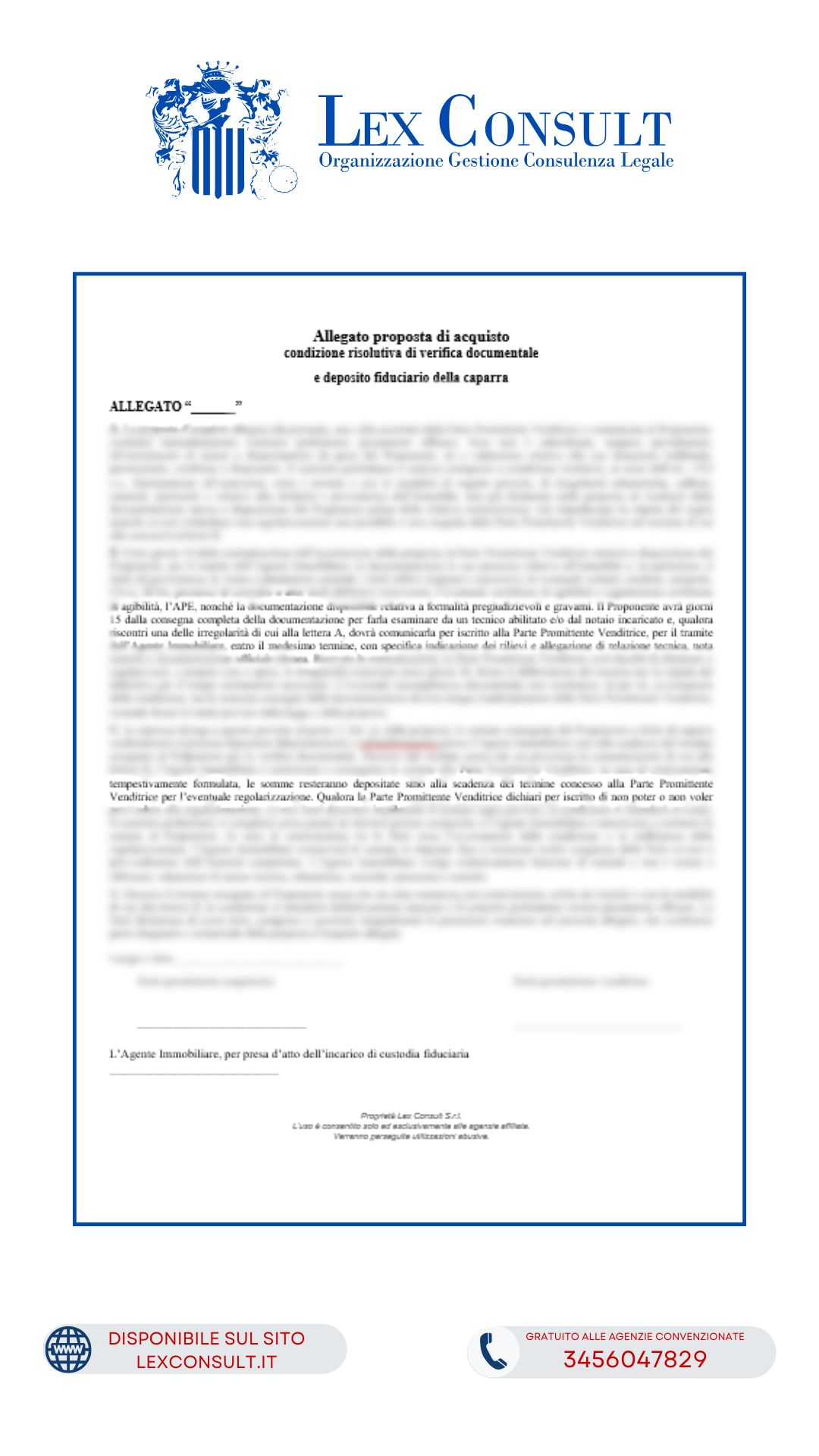 ALLEGATO A CONDIZIONE RISOLUTIVA VERIFICA DOCUMENTALE.